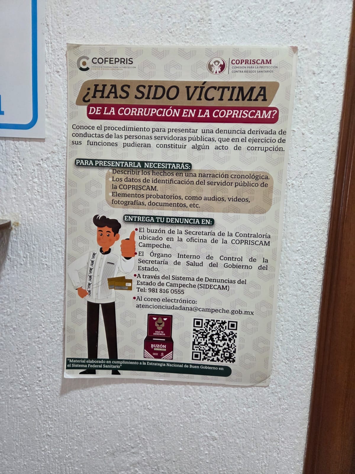 Evidencia COPRISCAM